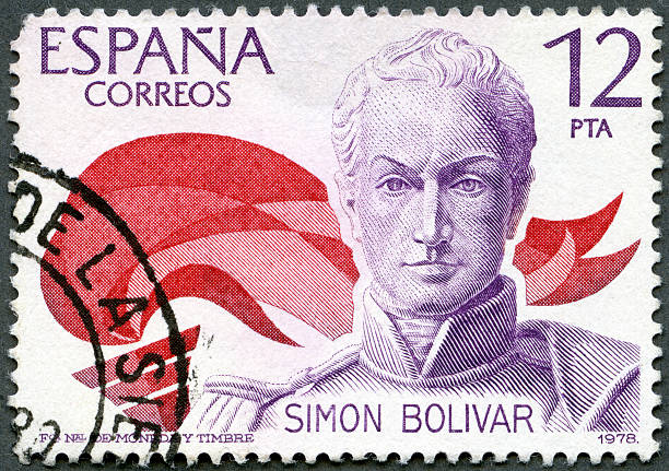 espanha 1978 mostra simon bolivar (1783-1830) liberator américa do sul - simon lake - fotografias e filmes do acervo