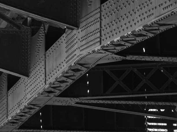 istock Steel Bridge Construction Beams and Girders 1540913411