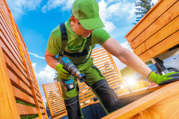 istock Making Holes on the Bottom of Wooden Planters Using Hole Saw 1540920981