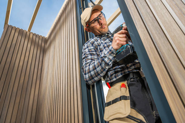 istock Building Garden Shed Using Modern Composite Materials and Wood 1540924121
