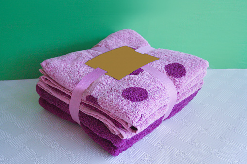Soft Colorful Bath Towels