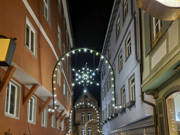 istock Christmas Light Bows on House Facade 1540937572