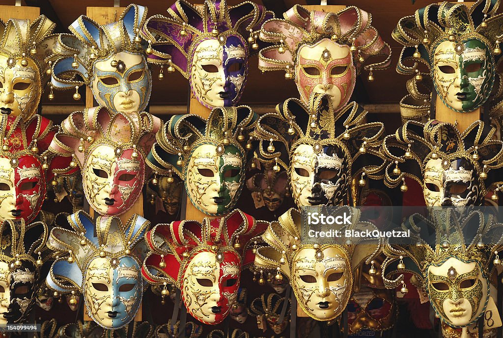 Carnival masks Carnaval masks from Venezia (Italy) Adult Stock Photo