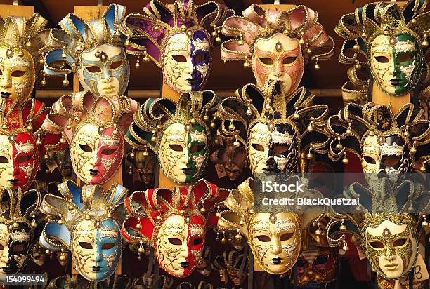 Carnival Masks Stock Photo - Download Image Now - Adult, Antique, Art
