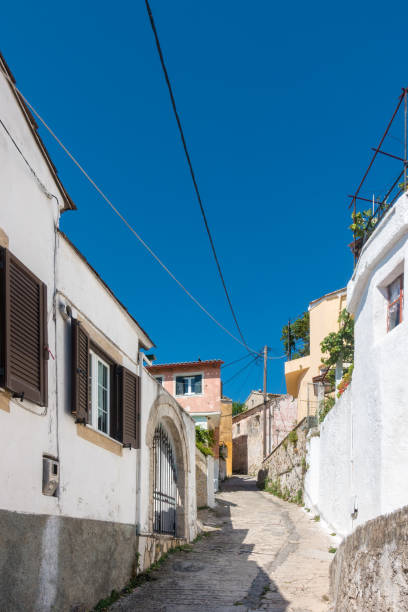 istock Architecture in Spartilas village, Corfu, Greece 1541028447