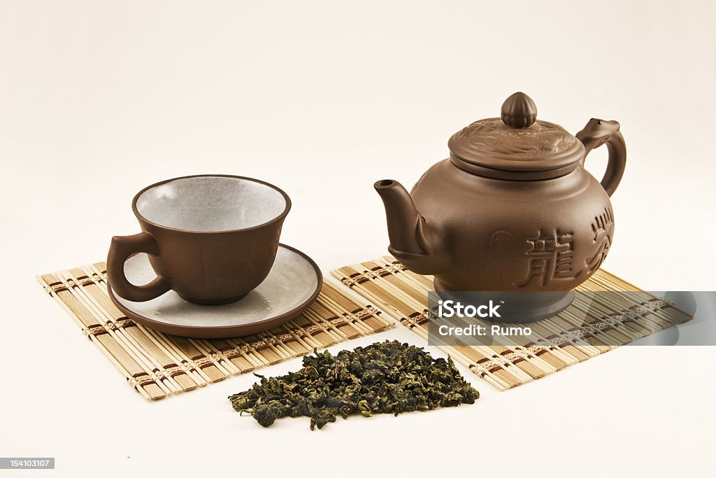 中国茶セット - アジア文化のロイヤリティフリーストックフォト