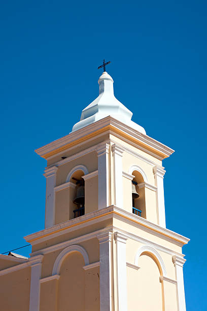 istock Tower of a rural church 154103971