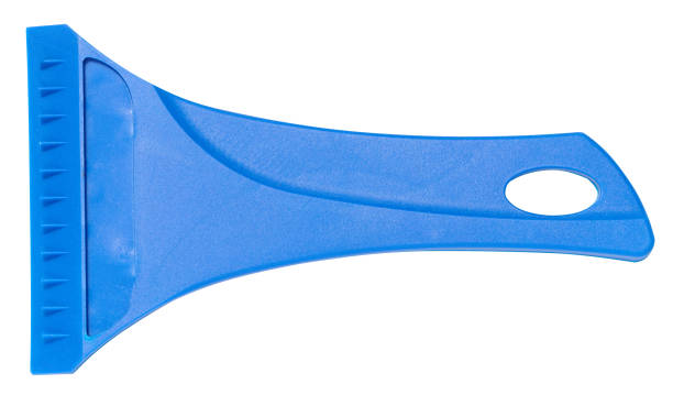 istock lue plastic scraper for household use on a white isolated background, top view 1541055504