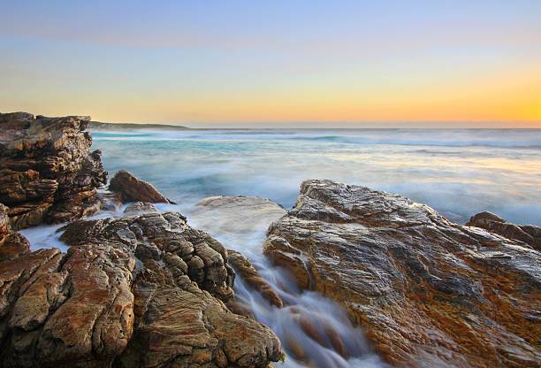 Scarborough beach 2 took this image at Scarborough beach, this is beach is located between Misty cliffs and Cape Point. It has some fantastic blue water and it ovelooks the Atlantic Ocean. I shot this image with a Canon EOS 50D, Sigma 10-20mm DC HSM F3.5 and a Cokin CPL Polarizer kommetjie stock pictures, royalty-free photos & images