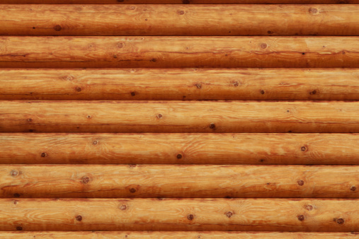 Wooden background - part of log cabin