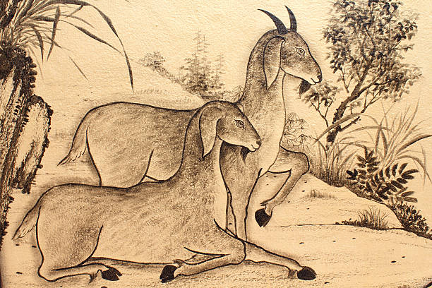 istock Chinese Wall Painting 154123523