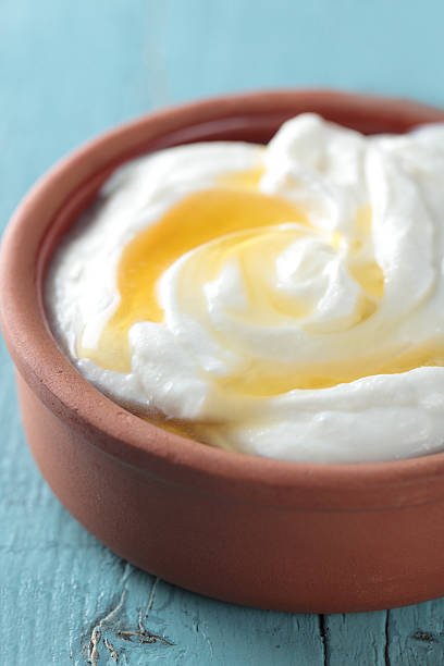 istock Greek yogurt with honey 154123575