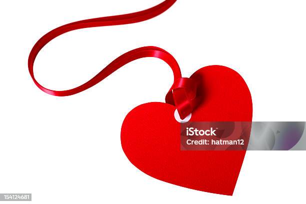 Valentinstaggeschenkkarte Stockfoto und mehr Bilder von Herzform - Herzform, Geschenkkarte, Etikett