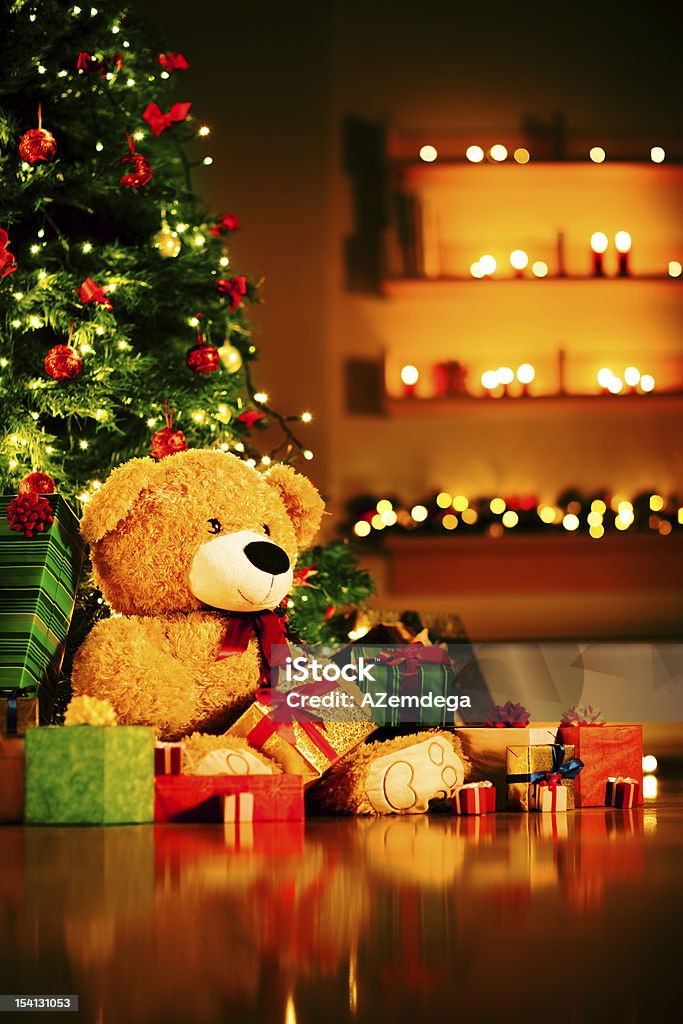Regali di Natale - Foto stock royalty-free di Attrezzatura per illuminazione