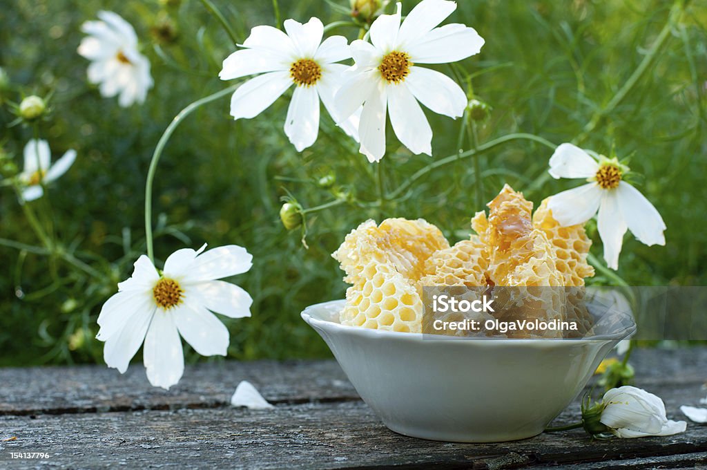 Miel naturel au peigne - Photo de Aliment libre de droits