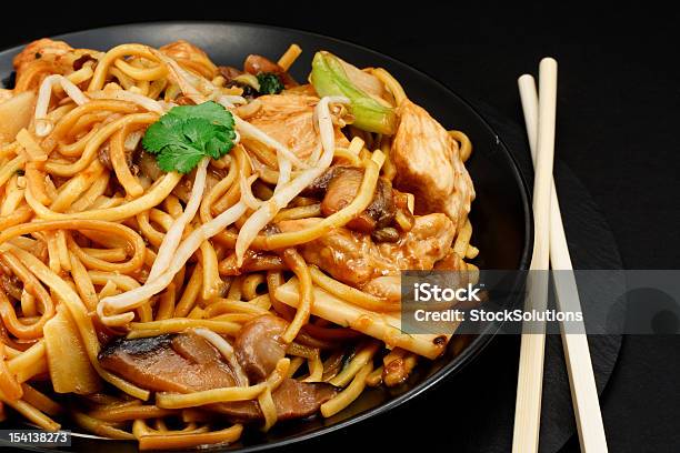 Chicken Chow Mein Stock Photo - Download Image Now - Chinese Food, Chow Mein, Chicken Meat