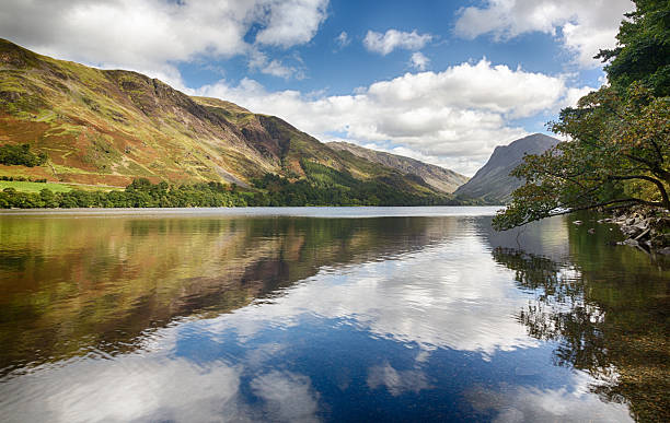 istock Reflections in Buttermere English Lake District 154141174