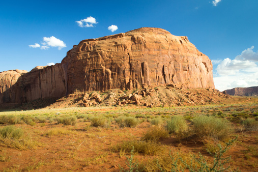monument valley,utah,USA-august 6,2012:view of the valley