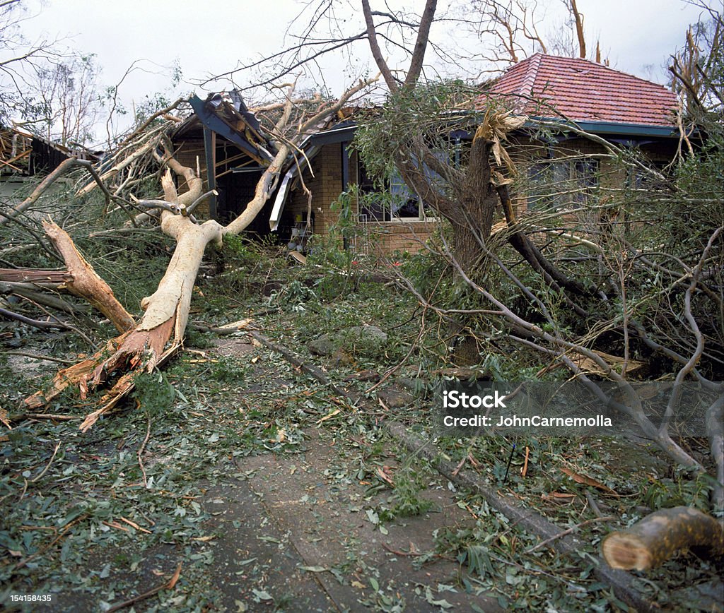 storm Schäden - Lizenzfrei Beschädigt Stock-Foto