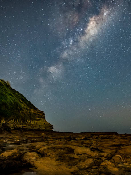istock Starry night sky and the Milky Way Galaxy 1541605539