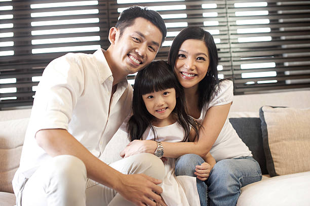 istock Attractive Asian Family Lifestyle 154163933
