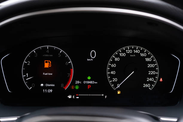 istock car​ instrument panel, car​ speed motor of​ night, car​ dashboard​ modern​ automobile control​illuminated panel​ speed display. 1541745412