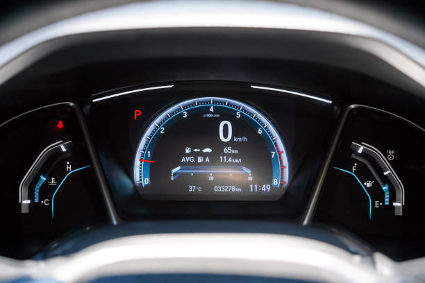 istock car​ instrument panel, car​ speed motor of​ night, car​ dashboard​ modern​ automobile control​illuminated panel​ speed display. 1541746928