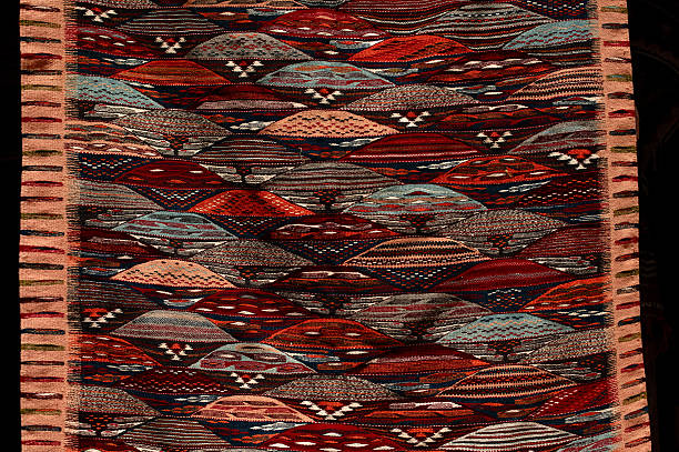 istock Moroccan Carpets in a street shop souk 154176216
