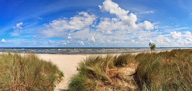 Baltic Sea Beach of Usedom Island, Germany