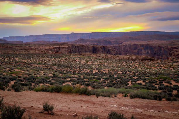 Sunset Horseshoe Bend, Glen Canyon National Recreation Area