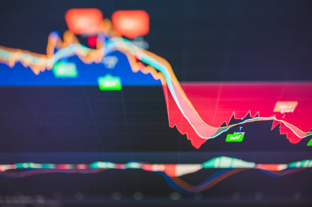 istock Analysis world of financial with big data and AI Robotic system 1541877841