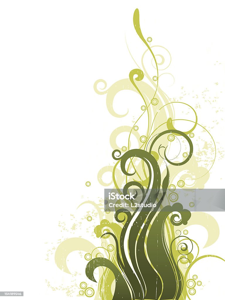 Fond floral - clipart vectoriel de Abstrait libre de droits