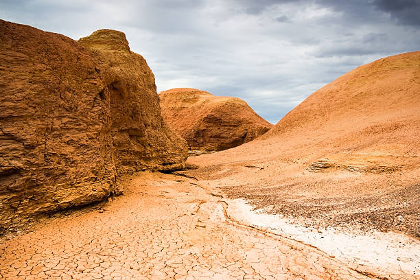 dramatic landscape of Kim-kirish stock photo