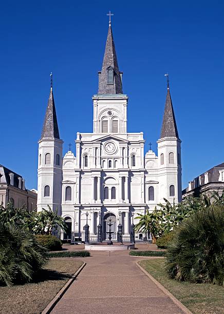 istock Saint Louis Cathedral, New Orleans, USA. 154192406