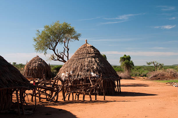istock African tribal hut 154193814