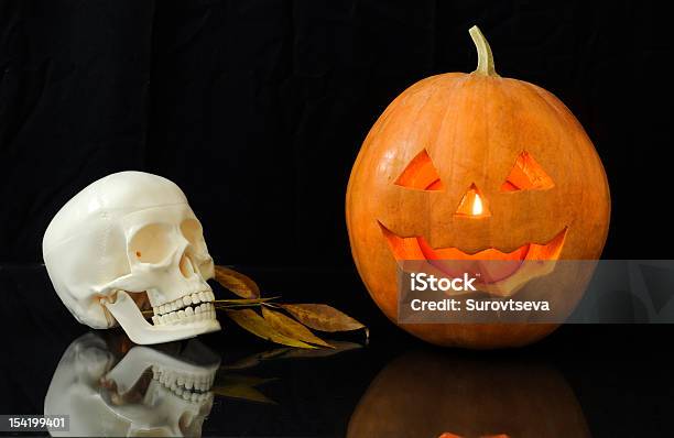 Kürbisset Stockfoto und mehr Bilder von Angst - Angst, Beleuchtet, Blatt - Pflanzenbestandteile