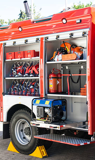 istock The rescue and firefighting truck equipment 154199664