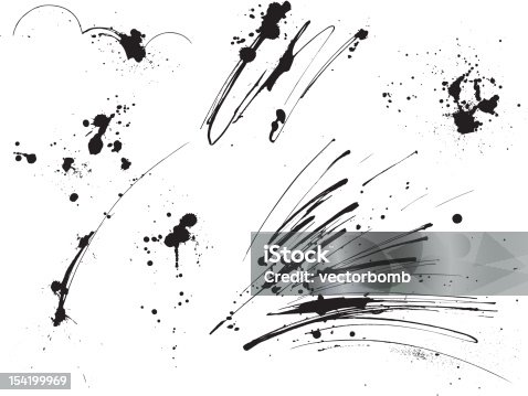 istock Paint Splatters: Elements I 154199969