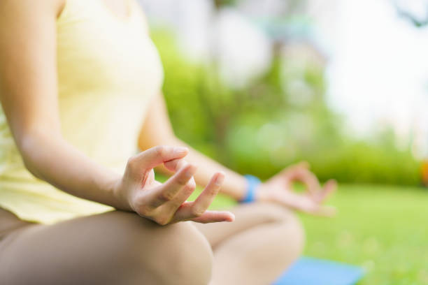 istock Woman making an outdoor exercise. 1542011492