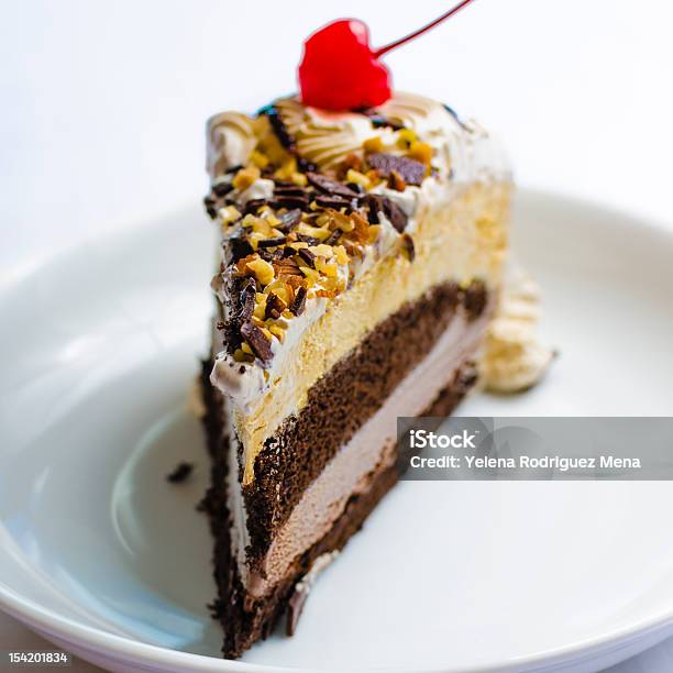 Ice Cream Cake Stockfoto und mehr Bilder von Eiscremetorte - Eiscremetorte, Braun, Brownie