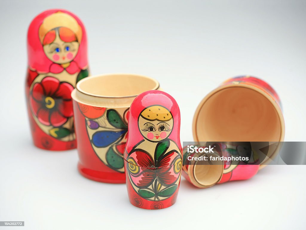 La Red Matryoshka - Foto de stock de Arte libre de derechos