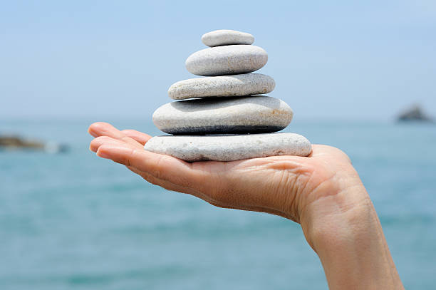 istock Gravel pile in hands 154209596