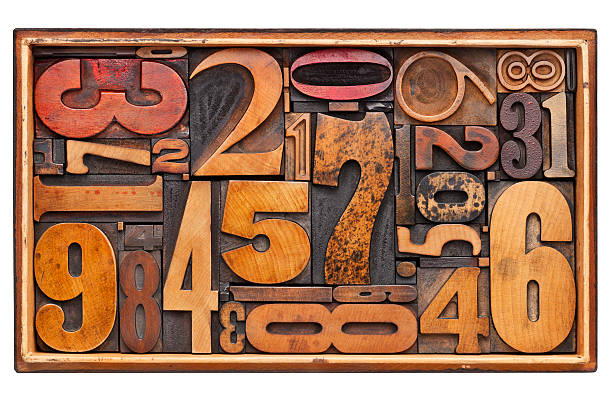 istock antique wood number abstract 154210139