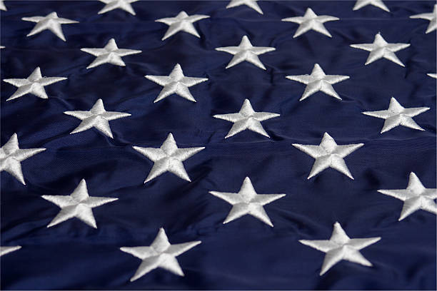 istock American Flag Background Blue Field With Stars 154210364