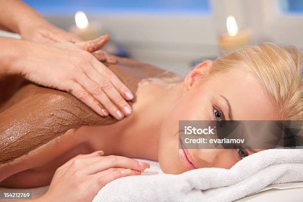 Chocolate Massage Stock Photo - Download Image Now - Achievement, Adult, Adults Only