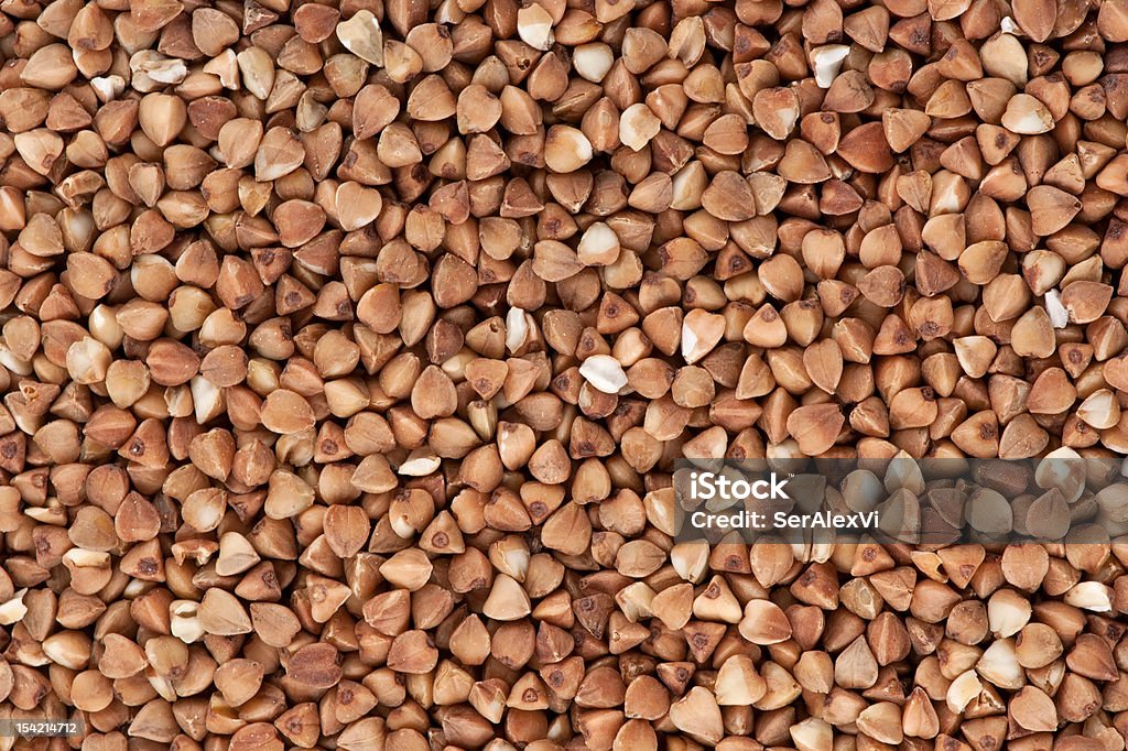 Background of buckwheat Backgrounds Stock Photo