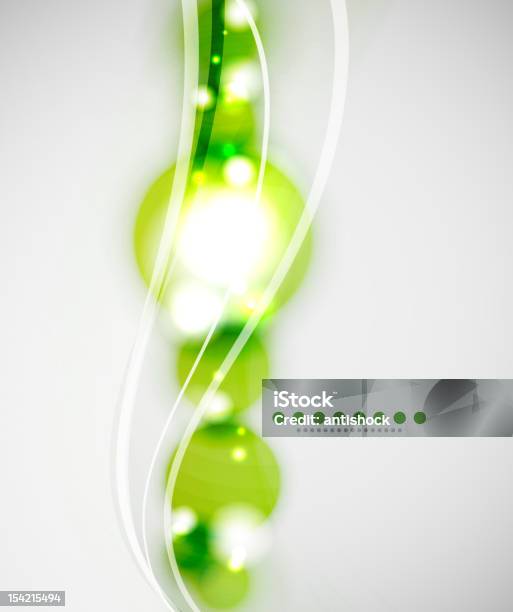 Luce Verde Di Sfondo Lucido - Immagini vettoriali stock e altre immagini di Colore verde - Colore verde, Conservazione ambientale, Disegno