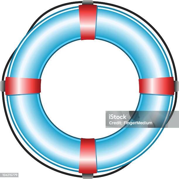 Ilustración de Lifebuoy y más Vectores Libres de Derechos de Cinturón salvavidas - Cinturón salvavidas, Accidentes y desastres, Ahogarse