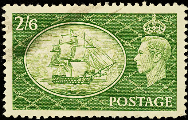istock British King George VI Postage Stamp 154215936