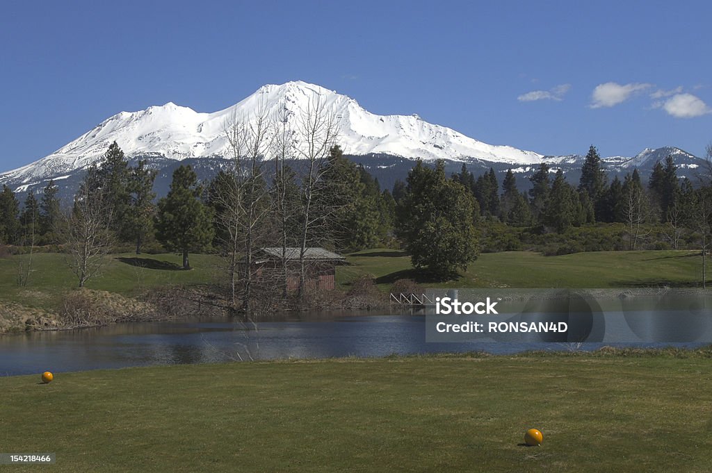 MountShasta - 로열티 프리 0명 스톡 사진